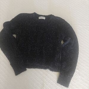 No Boundaries Black Crew Neck Sweater